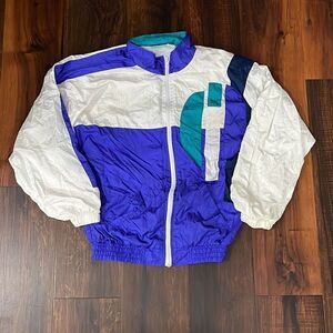 Vintage Metro Wear Nylon Windbreaker